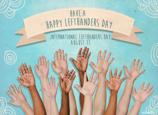 International Left-Handers Day