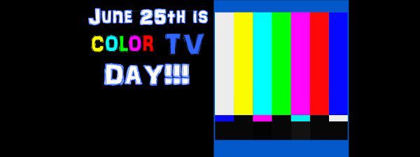 When is Color TV Day This Year 