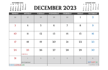 december 2023 calendar printable with holidays 2 amagro