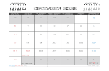 december 2023 calendar printable with holidays 2 batmanoutline