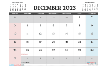 december 2023 calendar printable with holidays 3 amagro