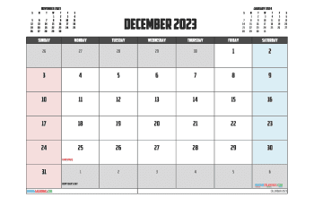 december 2023 calendar printable with holidays 3 americancaptain