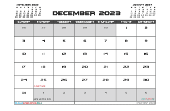 december 2023 calendar printable with holidays batmanalternate