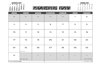 december 2023 calendar printable with holidays demode