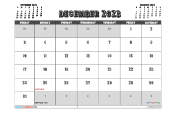 december 2023 calendar printable with holidays district