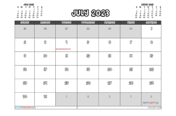 july 2023 calendar printable with holidays cheriliney
