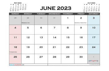 june 2023 calendar printable with holidays 3 copperplate
