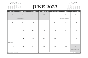 june 2023 calendar printable with holidays dejavu