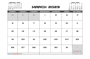 march 2023 calendar printable with holidays batmanalternate